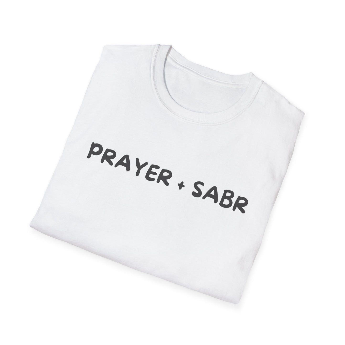 Mens T-Shirt Prayer & Sabr