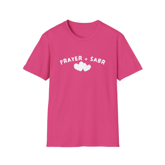 Prayer + Sabr T-Shirt -  (for women)