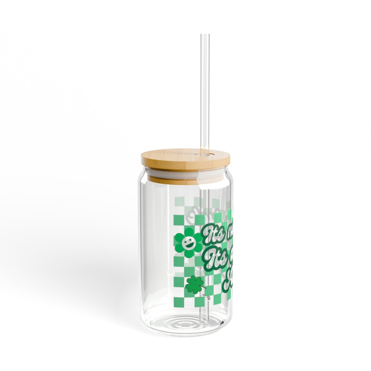 'It's Never Luck, It's Always Allah' Sipper Glass